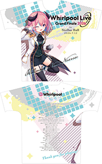 Whirlpool Live:Grand Finale 2026　フルグラTシャツver.ヘル子【Mサイズ】
