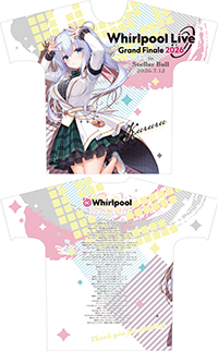 Whirlpool Live:Grand Finale 2026　フルグラTシャツver.クルル【Mサイズ】