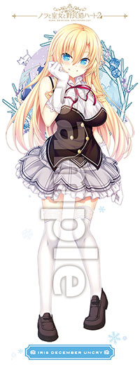 【50％OFFセール】A&J製Wスエード等身大タペストリー【アイリス】
