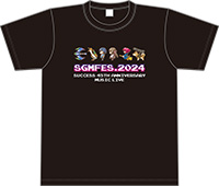 SGMFES.2024　オリジナルTシャツ（ブラック）
